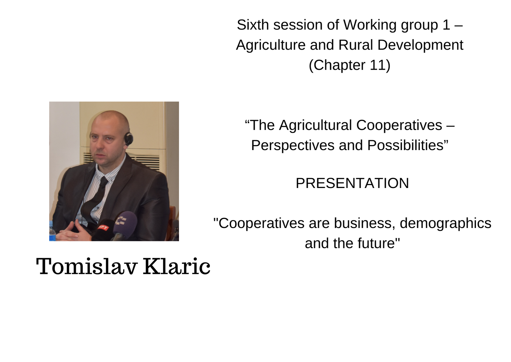 Tomislav Klaric