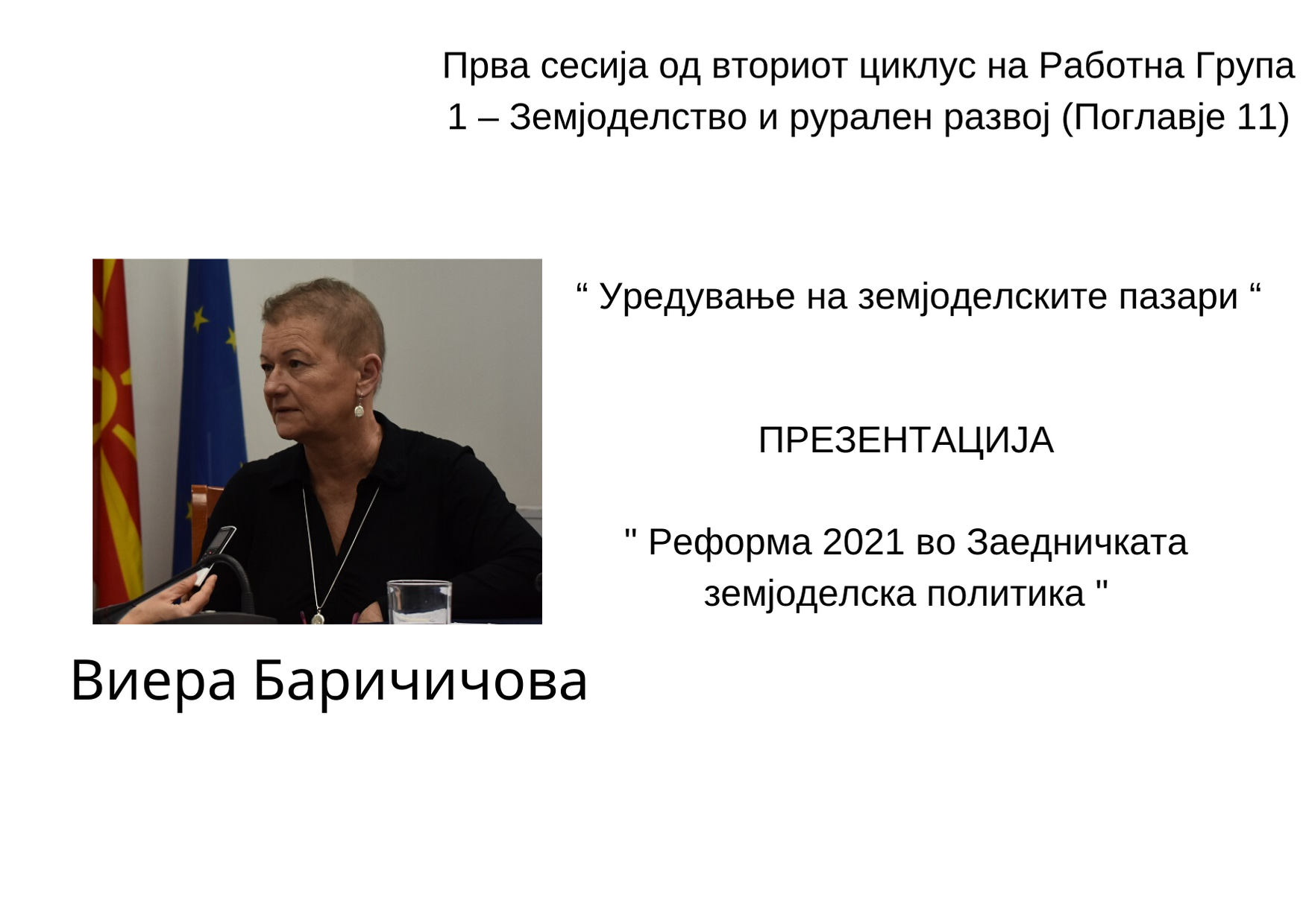 Виера Баричичова 2021